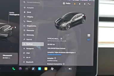 TESLA MODEL 3 Standard Range Plus Aut Eclipse Black +1.Tulajdonos +Gyári Garanciális +Sérülésmentes +3X-s GARANCIA !!