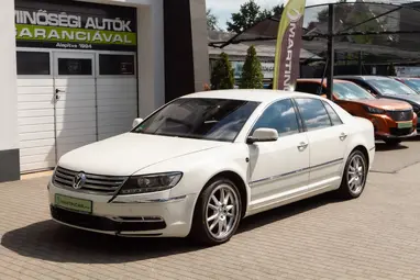 VOLKSWAGEN PHAETON 3.0 V6 TDI 4Motion (Automata) [5 személy] Campanella White +Saddle Brown Leather +Első Tulajdonostól +3X-s GARANCIA !!