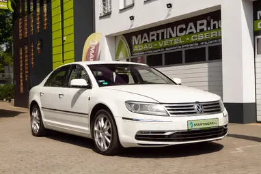 VOLKSWAGEN PHAETON 3.0 V6 TDI 4Motion (Automata) [5 személy] Campanella White +Saddle Brown Leather +Első Tulajdonostól +3X-s GARANCIA !!