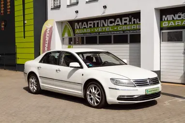 VOLKSWAGEN PHAETON 3.0 V6 TDI 4Motion (Automata) [5 személy] Campanella White +Saddle Brown Leather +Első Tulajdonostól +3X-s GARANCIA !!