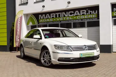 VOLKSWAGEN PHAETON 3.0 V6 TDI 4Motion (Automata) [5 személy] Campanella White +Saddle Brown Leather +Első Tulajdonostól +3X-s GARANCIA !!