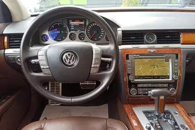 VOLKSWAGEN PHAETON 3.0 V6 TDI 4Motion (Automata) [5 személy] Campanella White +Saddle Brown Leather +Első Tulajdonostól +3X-s GARANCIA !!