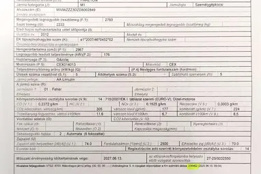 VOLKSWAGEN PHAETON 3.0 V6 TDI 4Motion (Automata) [5 személy] Campanella White +Saddle Brown Leather +Első Tulajdonostól +3X-s GARANCIA !!