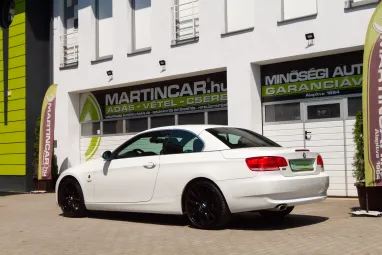 BMW 320d Cabrio Alpinweiss +Első Tulajdonostól +Igényes állapot +3X-s GARANCIA !!