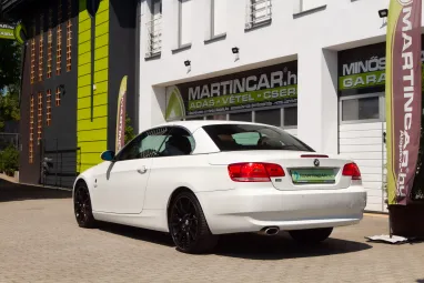 BMW 320d Cabrio Alpinweiss +Első Tulajdonostól +Igényes állapot +3X-s GARANCIA !!
