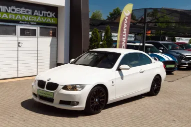 BMW 320d Cabrio Alpinweiss +Első Tulajdonostól +Igényes állapot +3X-s GARANCIA !!