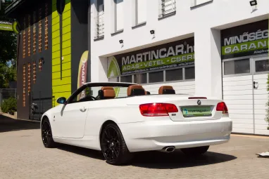 BMW 320d Cabrio Alpinweiss +Első Tulajdonostól +Igényes állapot +3X-s GARANCIA !!