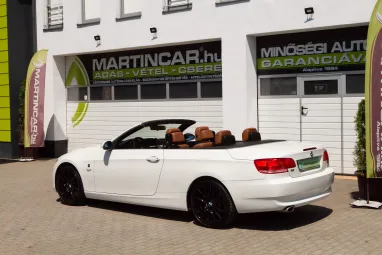 BMW 320d Cabrio Alpinweiss +Első Tulajdonostól +Igényes állapot +3X-s GARANCIA !!