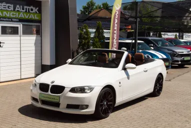 BMW 320d Cabrio Alpinweiss +Első Tulajdonostól +Igényes állapot +3X-s GARANCIA !!