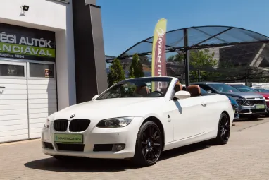 BMW 320d Cabrio Alpinweiss +Első Tulajdonostól +Igényes állapot +3X-s GARANCIA !!