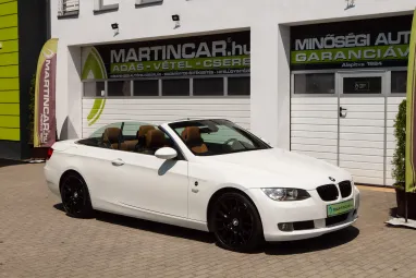 BMW 320d Cabrio Alpinweiss +Első Tulajdonostól +Igényes állapot +3X-s GARANCIA !!