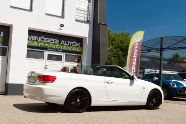 BMW 320d Cabrio Alpinweiss +Első Tulajdonostól +Igényes állapot +3X-s GARANCIA !!