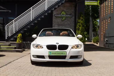 BMW 320d Cabrio Alpinweiss +Első Tulajdonostól +Igényes állapot +3X-s GARANCIA !!