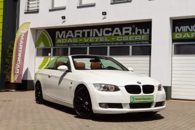 BMW 320d Cabrio Alpinweiss +Első Tulajdonostól +Igényes állapot +3X-s GARANCIA !!