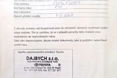 TOYOTA YARIS 1.3 Terra Blue Metallic +Első Tulajdonostól +Klíma +Keveset futott +3X-s GARANCIA !!