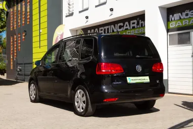 VOLKSWAGEN TOURAN 1.6 CR TDI Comfortline [7 személy] Deep Black Pearl +Első Tulajdonostól +Stabil műszaki állapot +3X-s GARANCIA !!