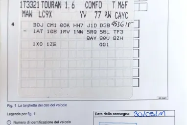 VOLKSWAGEN TOURAN 1.6 CR TDI Comfortline [7 személy] Deep Black Pearl +Első Tulajdonostól +Stabil műszaki állapot +3X-s GARANCIA !!