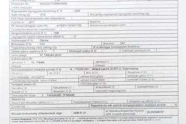 VOLKSWAGEN TOURAN 1.6 CR TDI Comfortline [7 személy] Deep Black Pearl +Első Tulajdonostól +Stabil műszaki állapot +3X-s GARANCIA !!