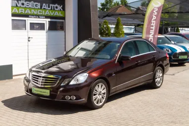 MERCEDES-BENZ E 350 CDI 4Matic BlueEFFICIENCY Avantgarde (Automata) Cuprit Brown Metallic +Eredeti Magyar Autó +Friss szerviz +3X-s GARANCIA !!