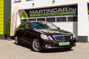 MERCEDES-BENZ E 350 CDI 4Matic BlueEFFICIENCY Avantgarde (Automata) Cuprit Brown Metallic +Eredeti Magyar Autó +Friss szerviz +3X-s GARANCIA !!