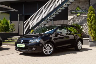 VOLKSWAGEN GOLF VI 2.0 TDi Highline Deep Black Pearl +Első Tulajdonos +Vezetett Szervizkönyv +3X-s GARANCIA !!