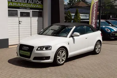 AUDI A3 CABRIO 1.6 Ambition S-Line Ibis White +Igényes állapot +Keveset futott +3X-s GARANCIA !!
