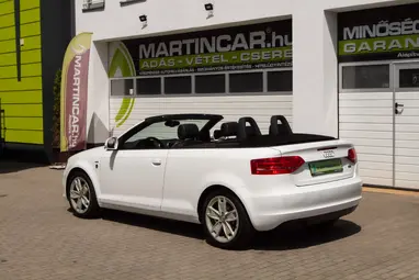 AUDI A3 CABRIO 1.6 Ambition S-Line Ibis White +Igényes állapot +Keveset futott +3X-s GARANCIA !!