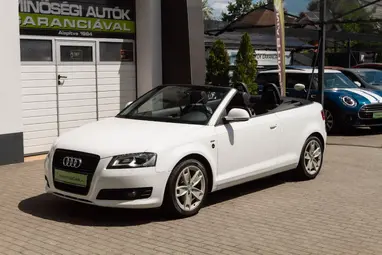 AUDI A3 CABRIO 1.6 Ambition S-Line Ibis White +Igényes állapot +Keveset futott +3X-s GARANCIA !!