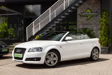 AUDI A3 CABRIO 1.6 Ambition S-Line Ibis White +Igényes állapot +Keveset futott +3X-s GARANCIA !!