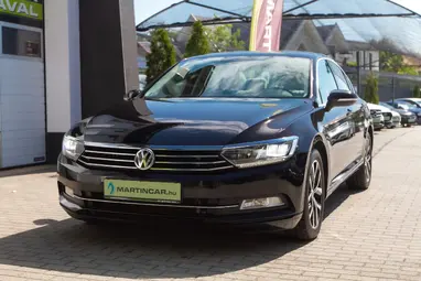 VOLKSWAGEN PASSAT VIII 2.0 TDI BMT SCR Comfortline DSG Deep Black Pearl +Eredeti Magyar Autó +Vezérlés csere +3X-s GARANCIA !!