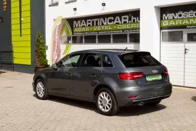 AUDI A3 Sportback 1.6 TDI Design Sport-Line Monsoon Gray 30.TDI +Első Tulajdonos +3X-s GARANCIA !!