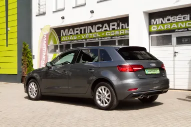 AUDI A3 Sportback 1.6 TDI Design Sport-Line Monsoon Gray 30.TDI +Első Tulajdonos +3X-s GARANCIA !!