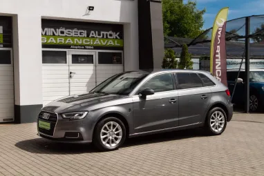 AUDI A3 Sportback 1.6 TDI Design Sport-Line Monsoon Gray 30.TDI +Első Tulajdonos +3X-s GARANCIA !!
