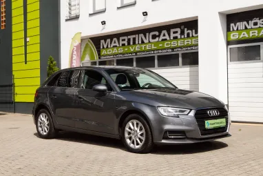 AUDI A3 Sportback 1.6 TDI Design Sport-Line Monsoon Gray 30.TDI +Első Tulajdonos +3X-s GARANCIA !!