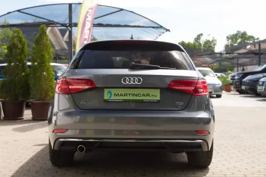 AUDI A3 Sportback 1.6 TDI Design Sport-Line Monsoon Gray 30.TDI +Első Tulajdonos +3X-s GARANCIA !!