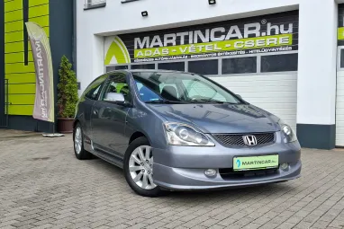 HONDA CIVIC 1.6 Sport Blueish Silver Metallic + A vagány Japán +3X-s GARANCIA !!