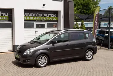 TOYOTA COROLLA VERSO 2.2 D-4D Linea Sol CSAK 144E. km !! Magnetic Gray +Igényes állapot +Keveset futott +3X-s GARANCIA !!