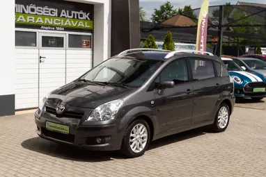 TOYOTA COROLLA VERSO 2.2 D-4D Linea Sol CSAK 144E. km !! Magnetic Gray +Igényes állapot +Keveset futott +3X-s GARANCIA !!