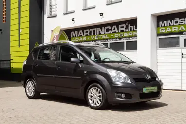 TOYOTA COROLLA VERSO 2.2 D-4D Linea Sol CSAK 144E. km !! Magnetic Gray +Igényes állapot +Keveset futott +3X-s GARANCIA !!