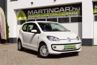 VOLKSWAGEN UP Up! 1.0 Move Up! Candy White 48E km +1.Tulaj +Vez. Sz.Könyv !! +3X-s GARANCIA !!