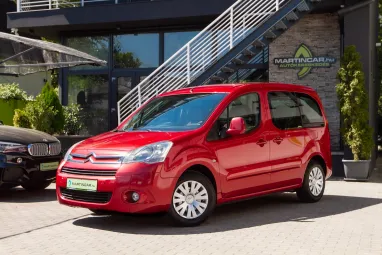 CITROEN BERLINGO 1.6 HDi Multispace FAP EURO5 Red Lucifer Pearl +1 Tulaj +Friss Műszaki +3X-s GARANCIA !!