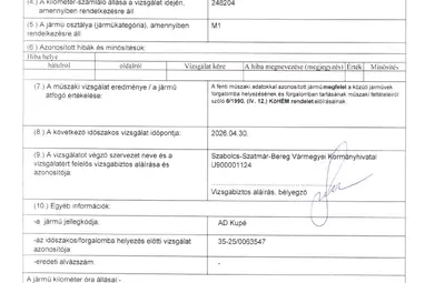 SMART FORTWO 0.8 cdi Passion Softouch Coupe Crystal White +1.Tulaj +Friss Műszaki +3X-s GARANCIA !!