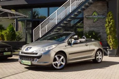 PEUGEOT 207 CC 1.6 VTi Feline Grey Hermitage Metallic +Keveset futott +3X-s GARANCIA !!