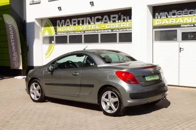 PEUGEOT 207 CC 1.6 VTi Feline Grey Hermitage Metallic +Keveset futott +3X-s GARANCIA !!