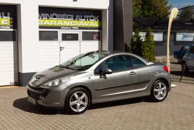 PEUGEOT 207 CC 1.6 VTi Feline Grey Hermitage Metallic +Keveset futott +3X-s GARANCIA !!