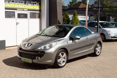 PEUGEOT 207 CC 1.6 VTi Feline Grey Hermitage Metallic +Keveset futott +3X-s GARANCIA !!