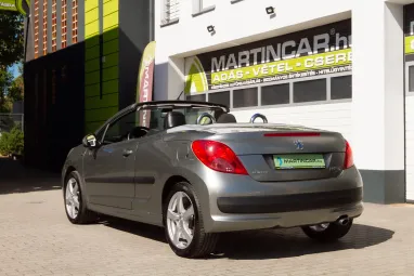 PEUGEOT 207 CC 1.6 VTi Feline Grey Hermitage Metallic +Keveset futott +3X-s GARANCIA !!