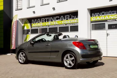 PEUGEOT 207 CC 1.6 VTi Feline Grey Hermitage Metallic +Keveset futott +3X-s GARANCIA !!