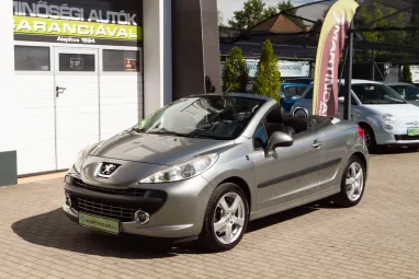 PEUGEOT 207 CC 1.6 VTi Feline Grey Hermitage Metallic +Keveset futott +3X-s GARANCIA !!