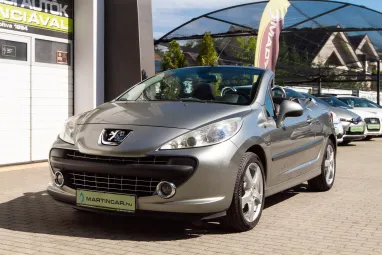 PEUGEOT 207 CC 1.6 VTi Feline Grey Hermitage Metallic +Keveset futott +3X-s GARANCIA !!